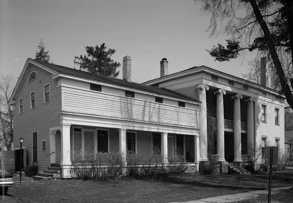 Jedediah Barber House, Homer New York WEST (REAR) AND SOUTH ELEVATIONS