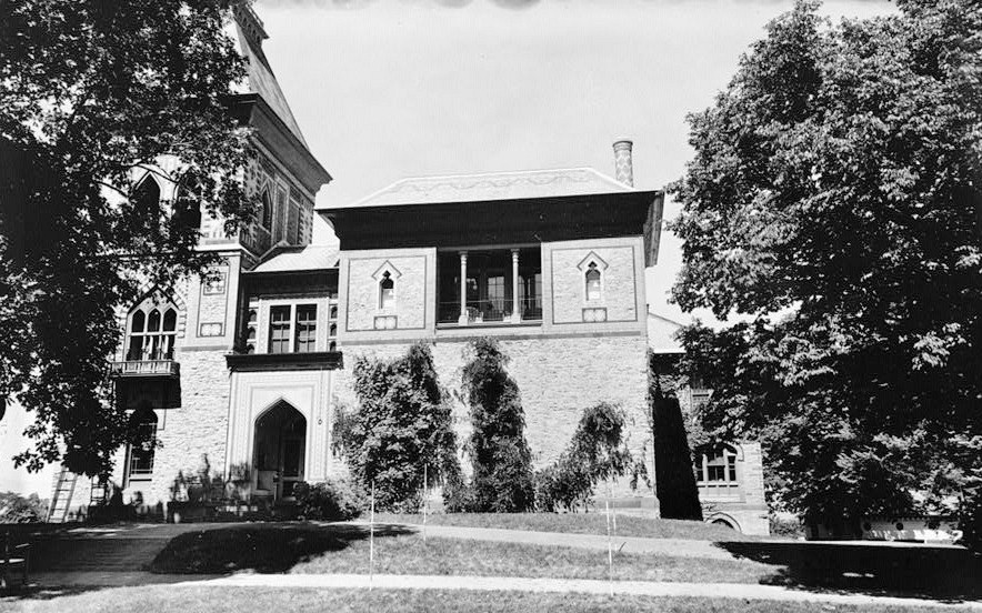 Olana - Frederic Edwin Church House, Hudson New York EAST PORTION OF SOUTH FACADE