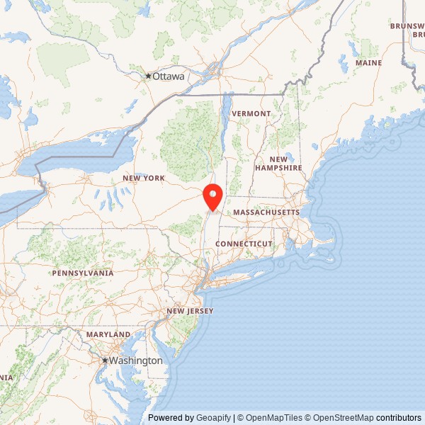 Lindenwald Mansion - Martin Van Buren House State Map