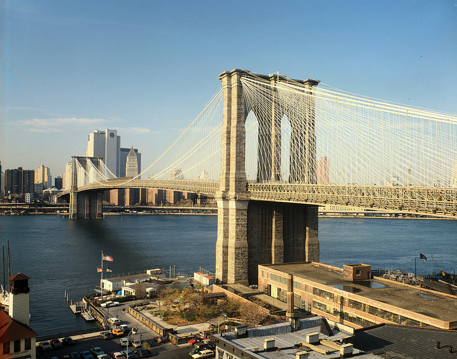 Looking North with Former Brooklyn Ferry Slip in Foreground (1982)