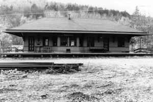 Phoenicia Railroad Station, Phoenicia New York