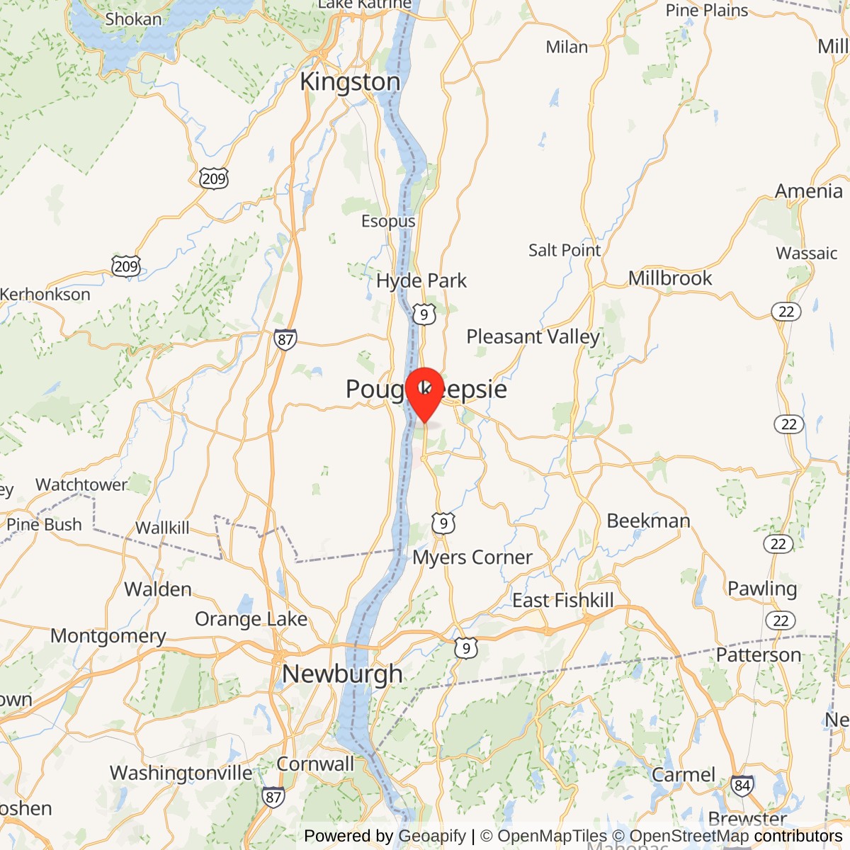 Maple Grove Location Map
