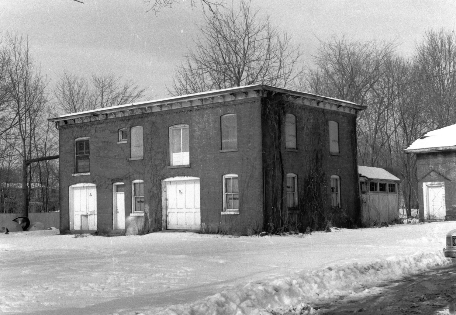 Poughkeepsie Almshouse and City Infirmary, Poughkeepsie New York Carriage Barn (1978)