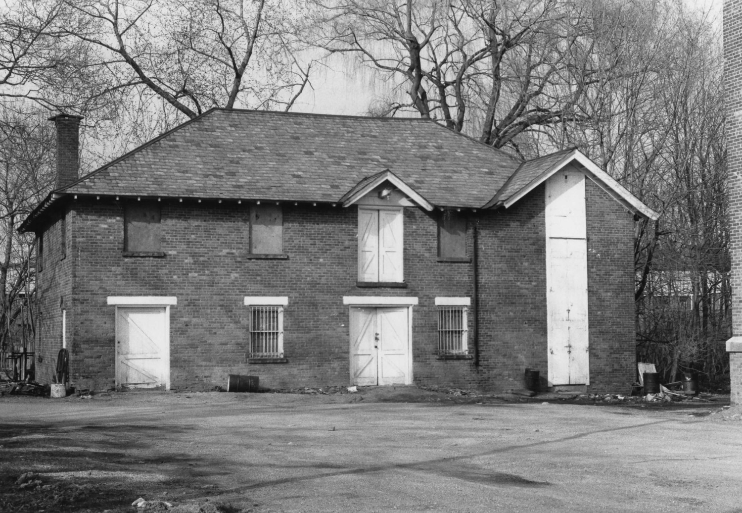 Poughkeepsie Almshouse and City Infirmary, Poughkeepsie New York Barn and Icehouse (1978)