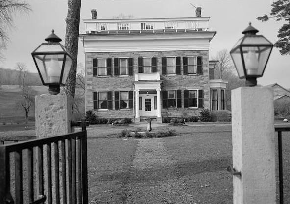 Samuel Gilbert Hathaway House (Hathaway Hall), Solon New York  SOUTH FRONT