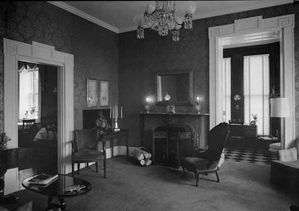 Samuel Gilbert Hathaway House (Hathaway Hall), Solon New York INTERIOR, FIRST FLOOR PARLOR