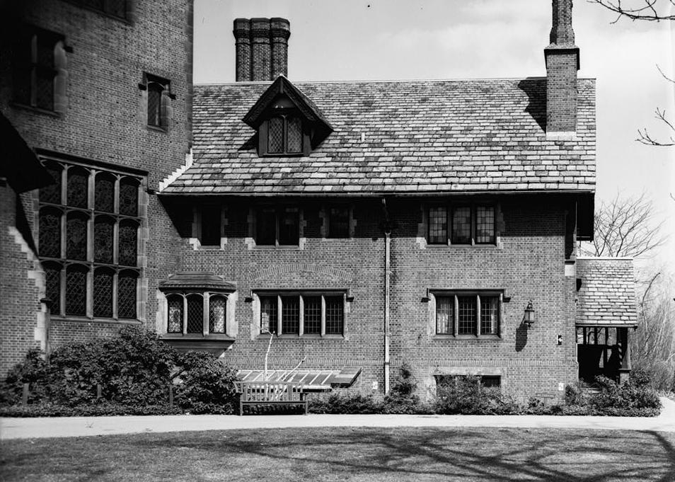 Stan Hywet Hall, Akron Ohio 1982 OFFICE WING SOUTHEAST