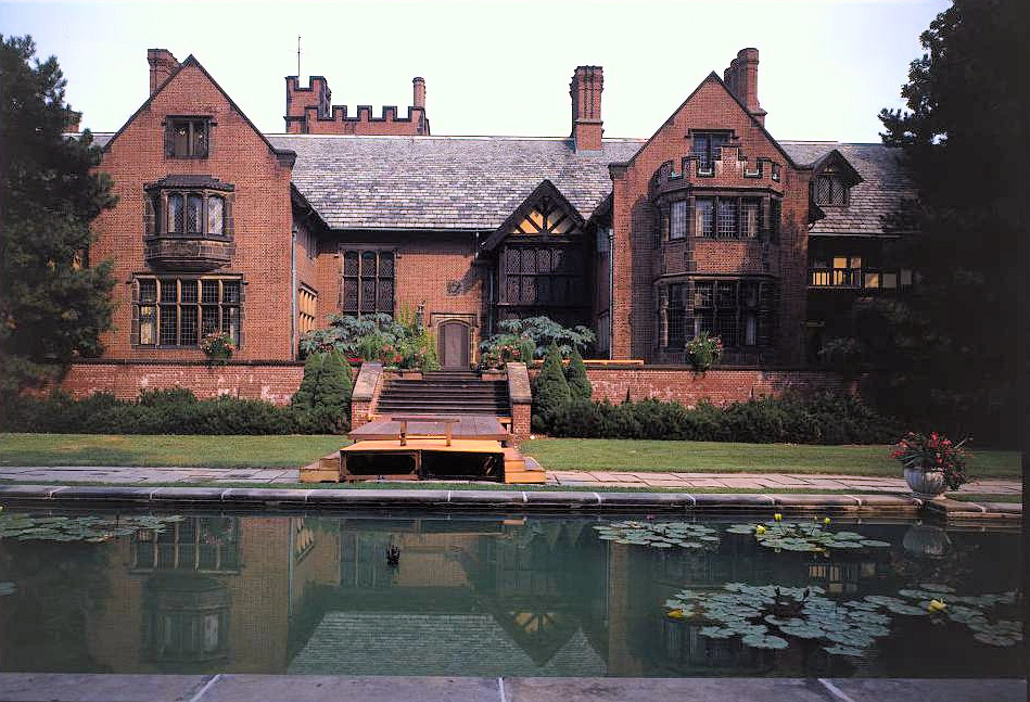 Stan Hywet Hall, Akron Ohio 1977 West side