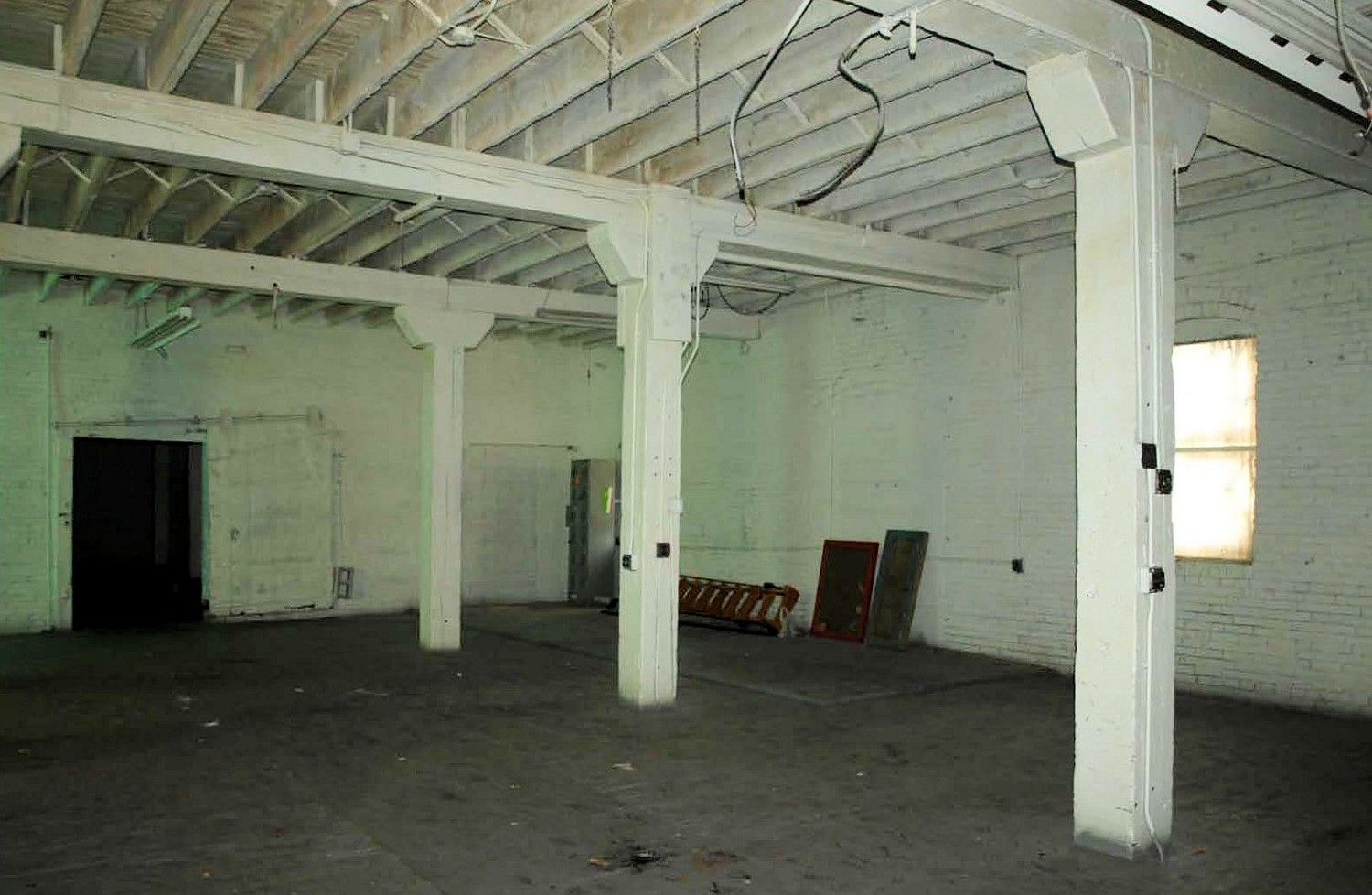 Akron Soap Company - Pioneer Cereal, Akron Ohio Interior view of the east wing, first floor (2013)