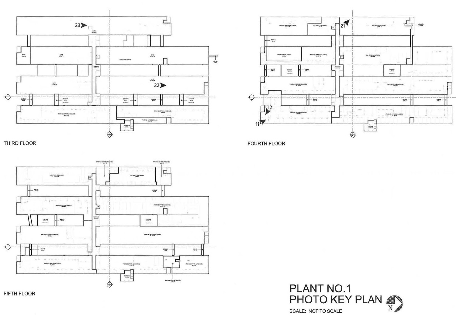 Firestone Tire and Rubber Company, Akron Ohio Plant No. 1 Floor Plans (2013)