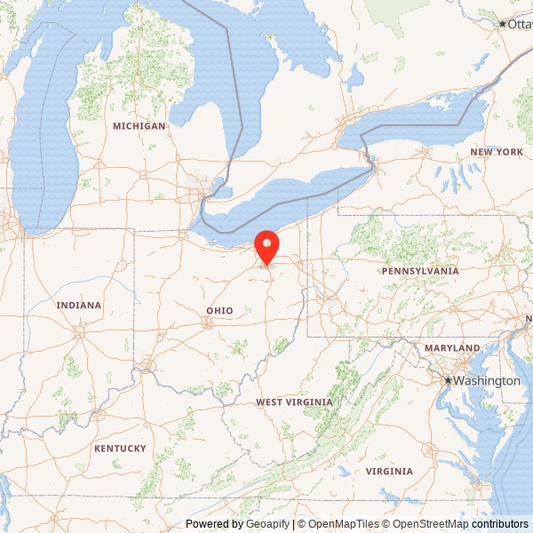 Firestone Tire and Rubber Company State Map