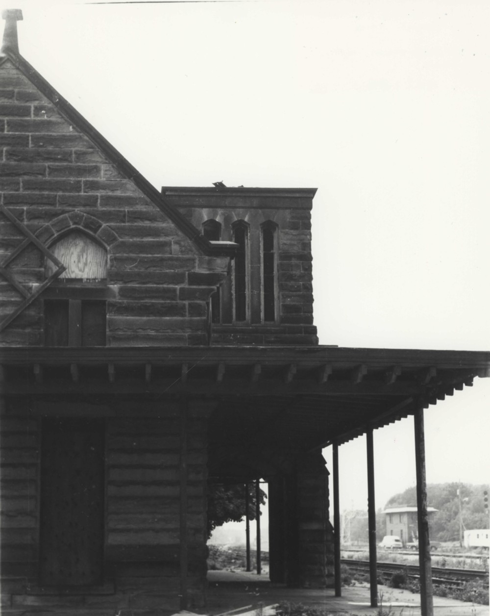 Berea Union Depot, Berea Ohio Northeast corner (1980)