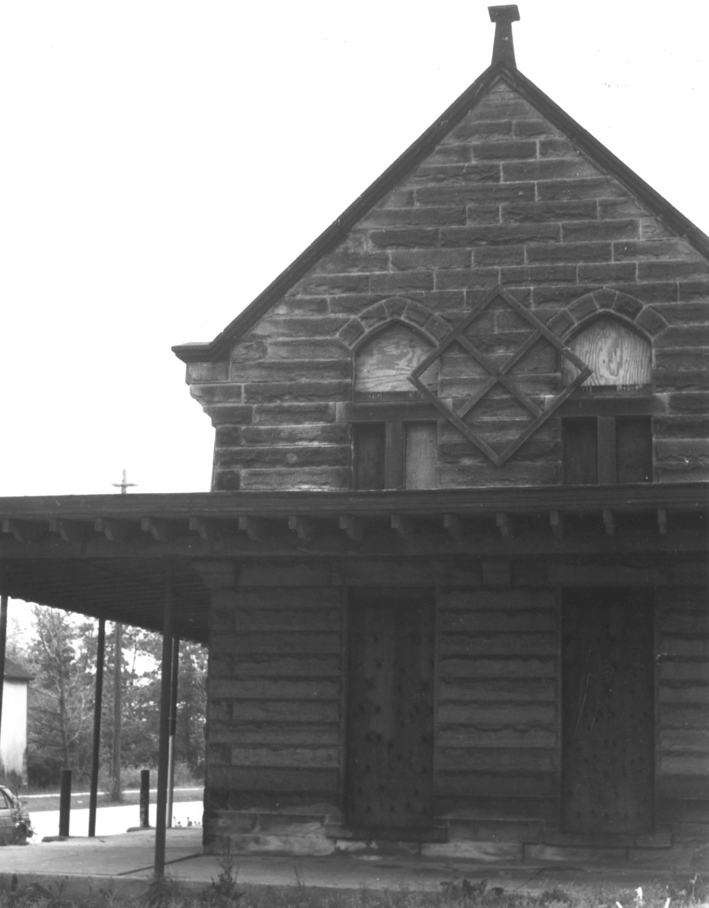 Berea Union Depot, Berea Ohio Southeast corner (1980)