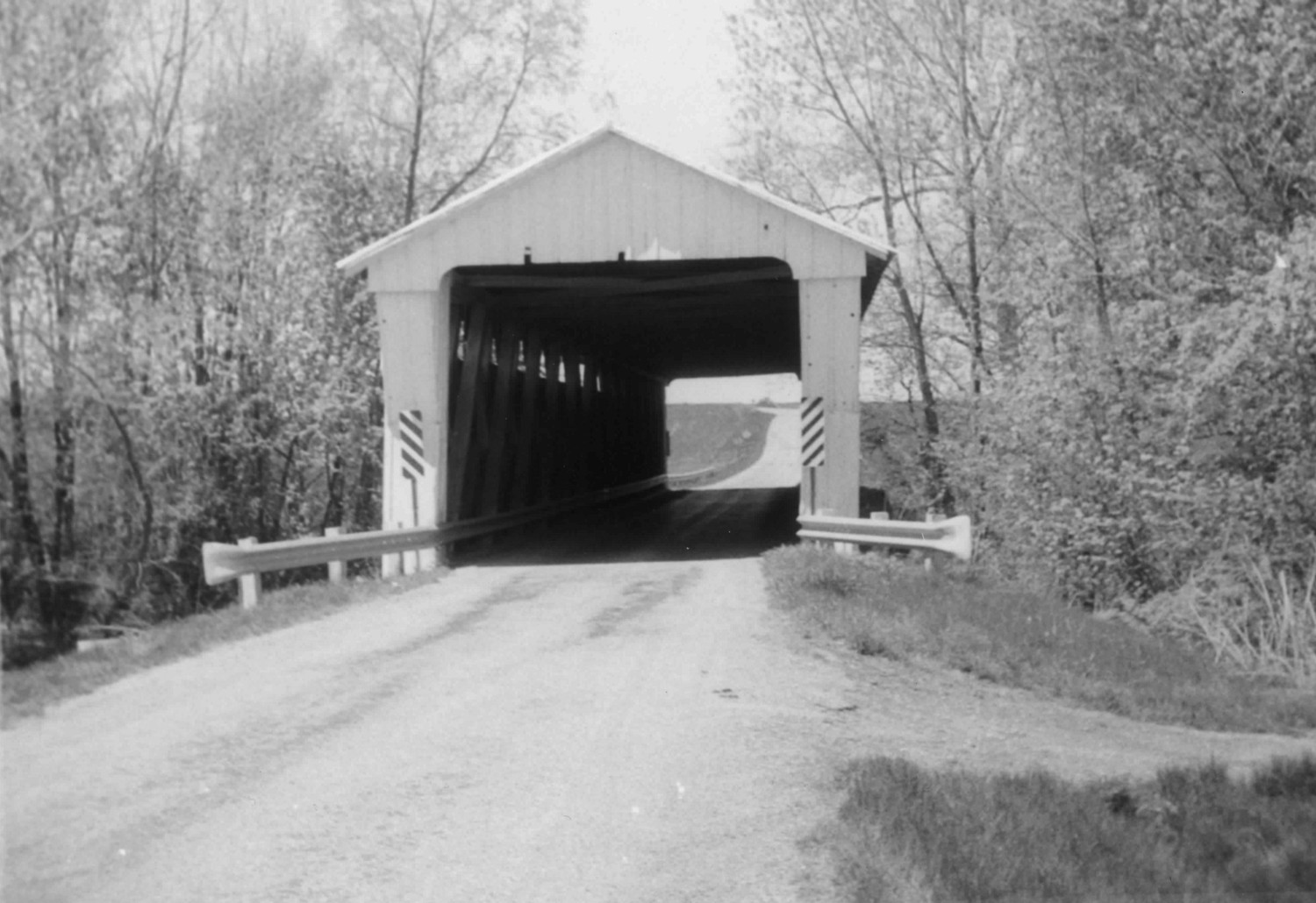 East portal of bridge, looking west (1974)