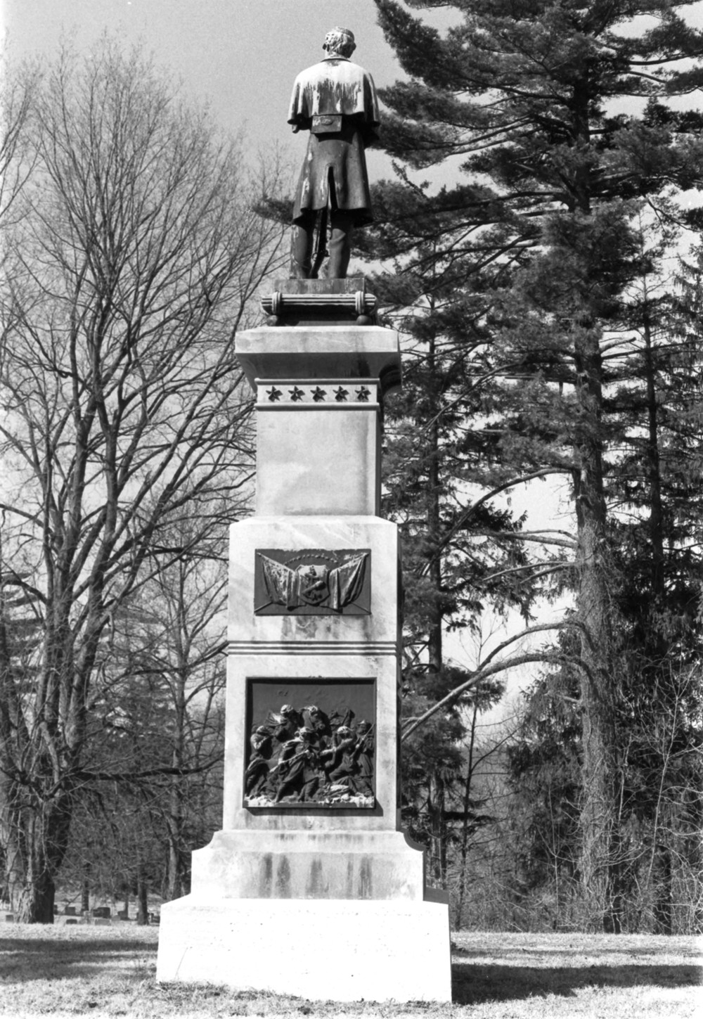 Grandview Cemetery, Chillicothe Ohio Civil War Veterans' Monument (1978)