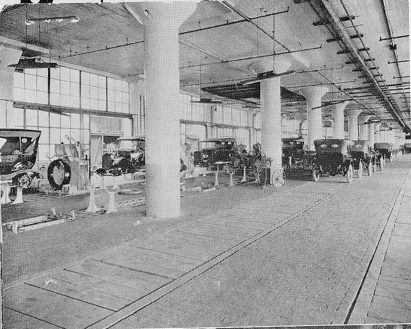 Cleveland Chandler Auto Company, Cleveland Ohio Copy of photograph showing interior of building #3