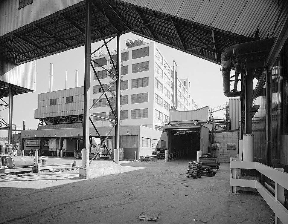 Fisher Body Company, Cleveland Ohio 1979 Stock Building, looking southwest