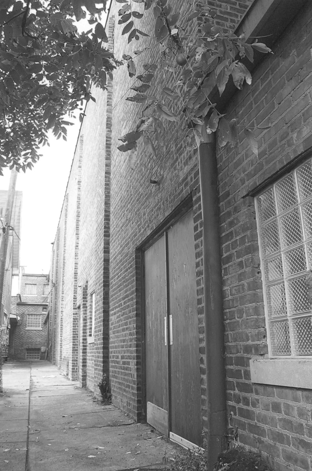 LaSalle Theater Building, Cleveland Ohio South Wall - From Southeast corner (2010)