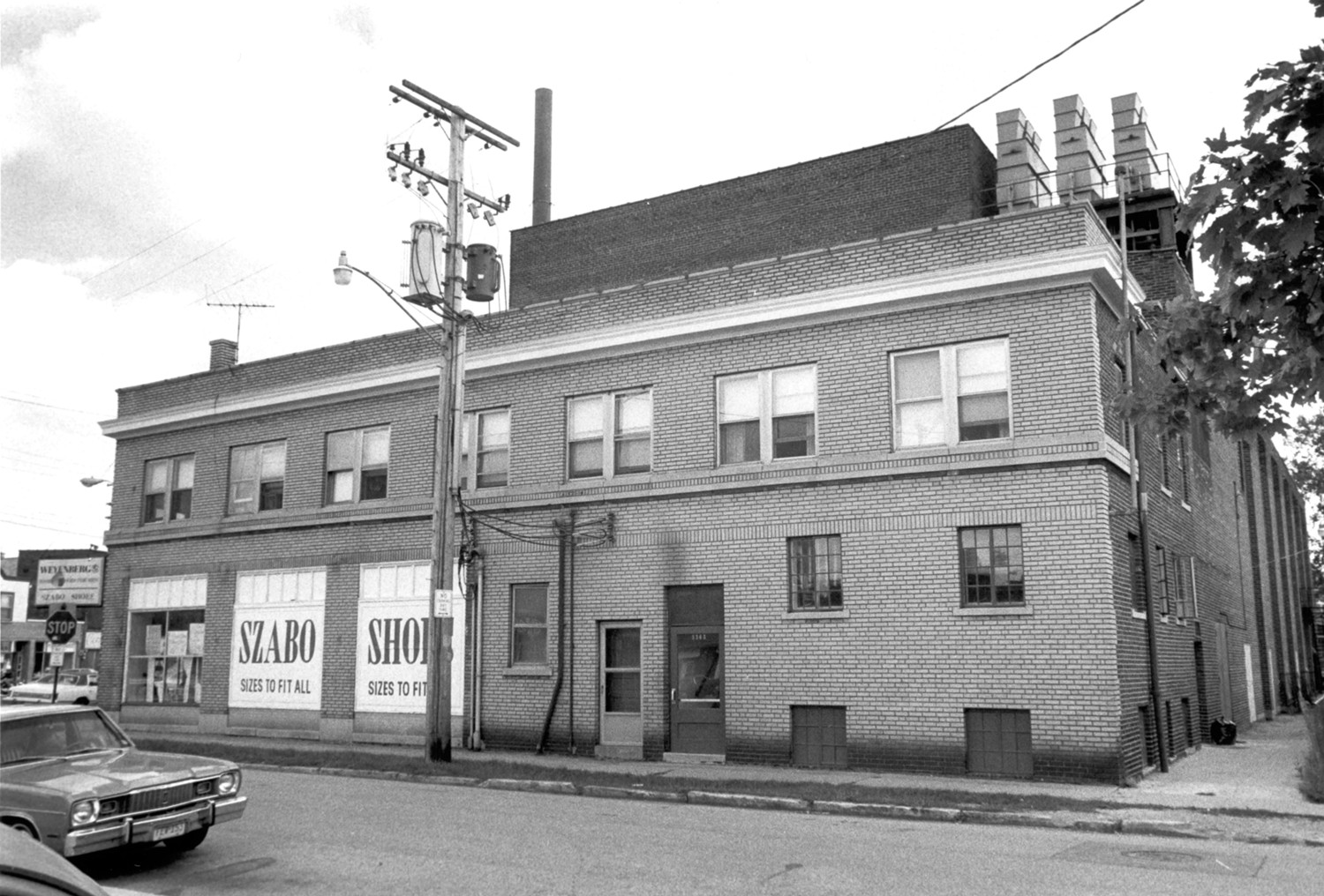 Variety Store Building and Theatre, Cleveland Ohio West and south elevations (1980)