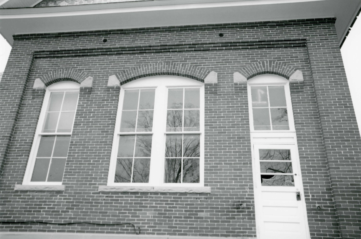 Adams Elementary School, Findlay Ohio North elevation (2003)