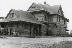 Big Four Depot - Penn Central Railroad Station, Galion Ohio