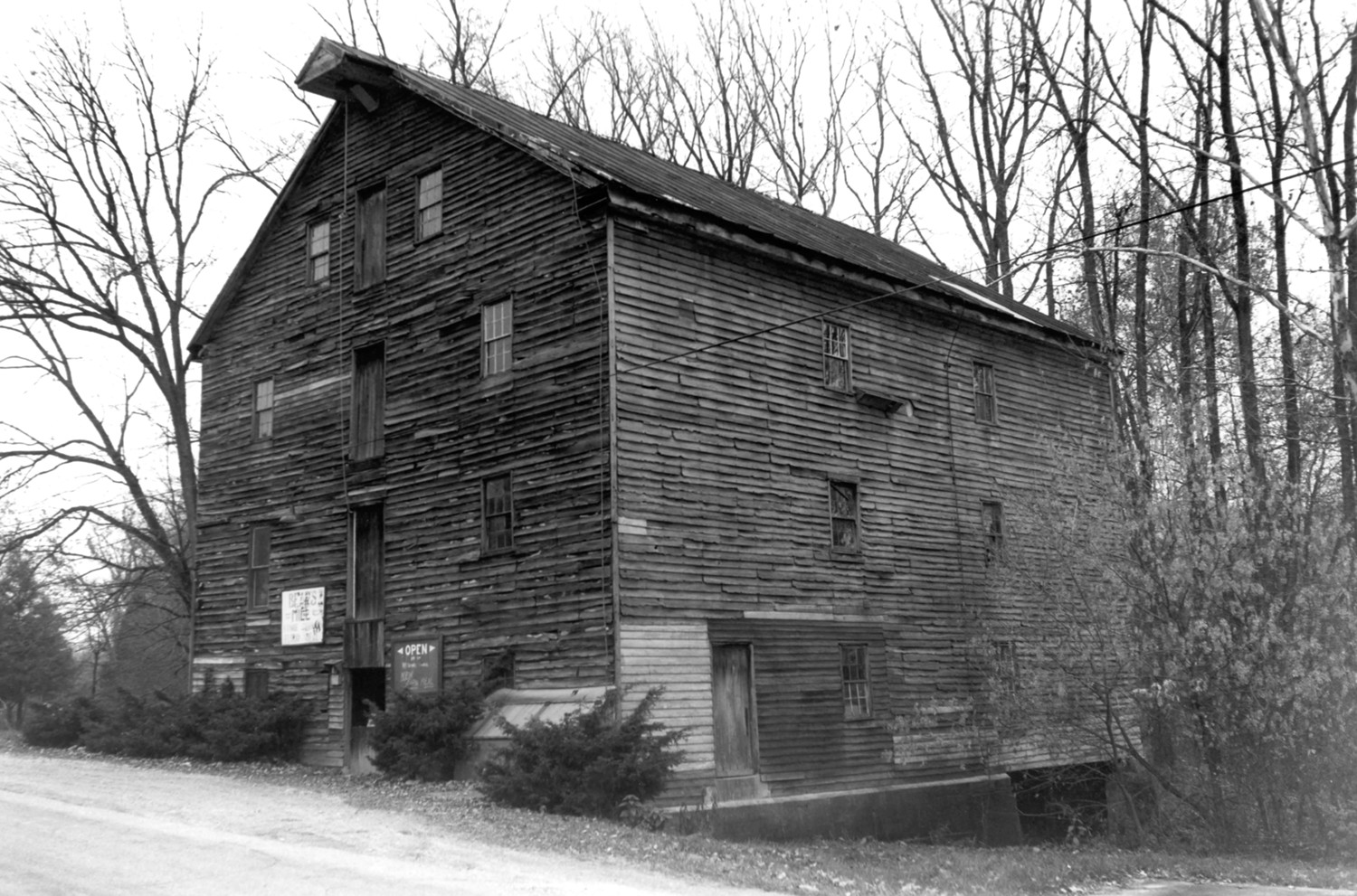 Bear's Mill from the northwest (1974)