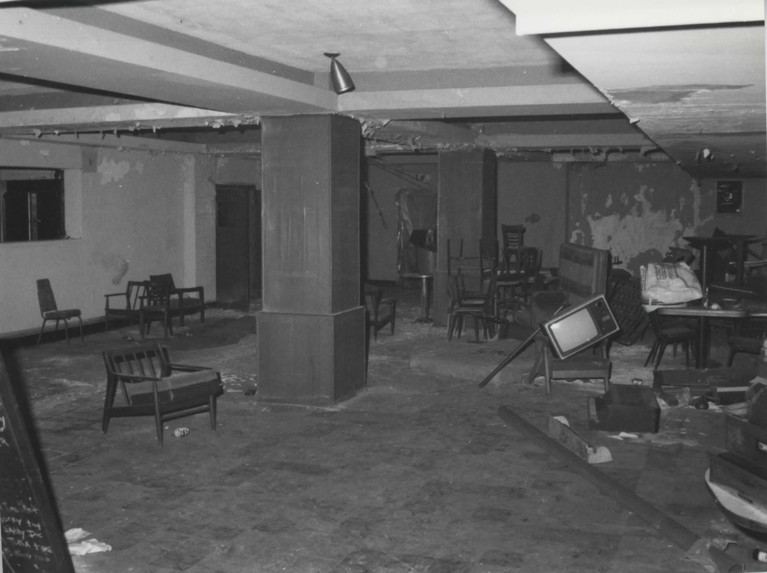 Marting Hotel, Ironton Ohio Ballroom - second floor (mezzanine) level (1998)