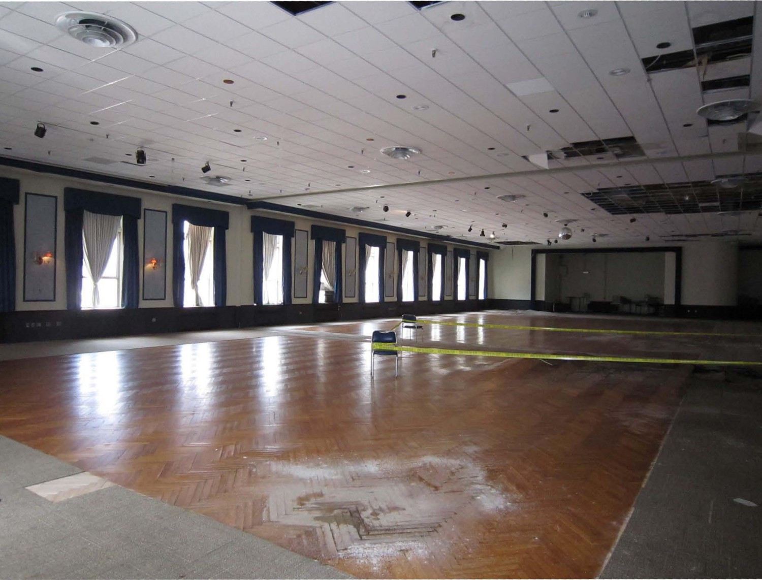 Hotel Manchester, Middletown Ohio Northwest corner and kitchen addition (2013)