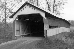 Bowman Mill Covered Bridge, New Reading Ohio