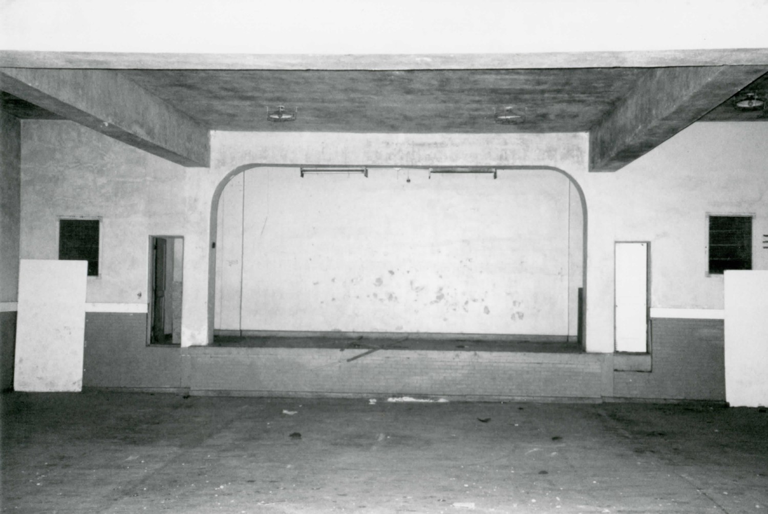 New Straitsville School, New Straitsville Ohio Auditorium - Stage (Basement Level) (2000)