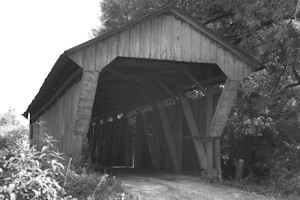 Chambers Road Covered Bridge, Olive Green Ohio