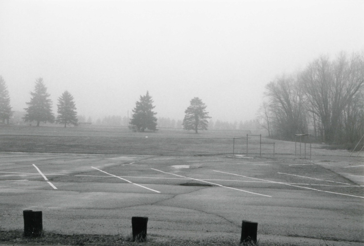Springfield Township School, Ontario Ohio Rear setting (2002)