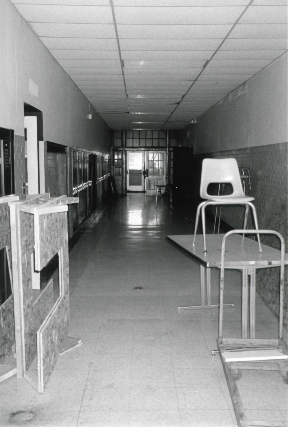 Springfield Township School, Ontario Ohio Corridor, 1949/1952 Additions (2002)