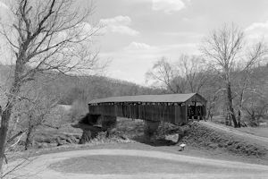 Crum Covered Bridge, Rinard Mills Ohio