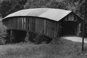 Ponn Humpback Covered Bridge, Wilkesville Ohio