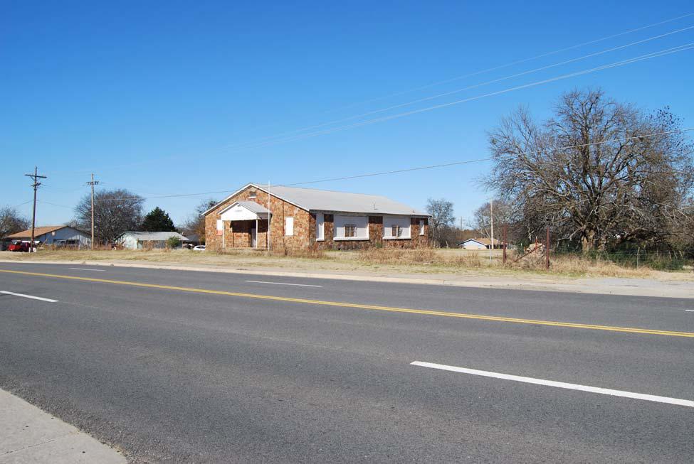 Dunbar School, Atoka Oklahoma South/East Elevation (2014)