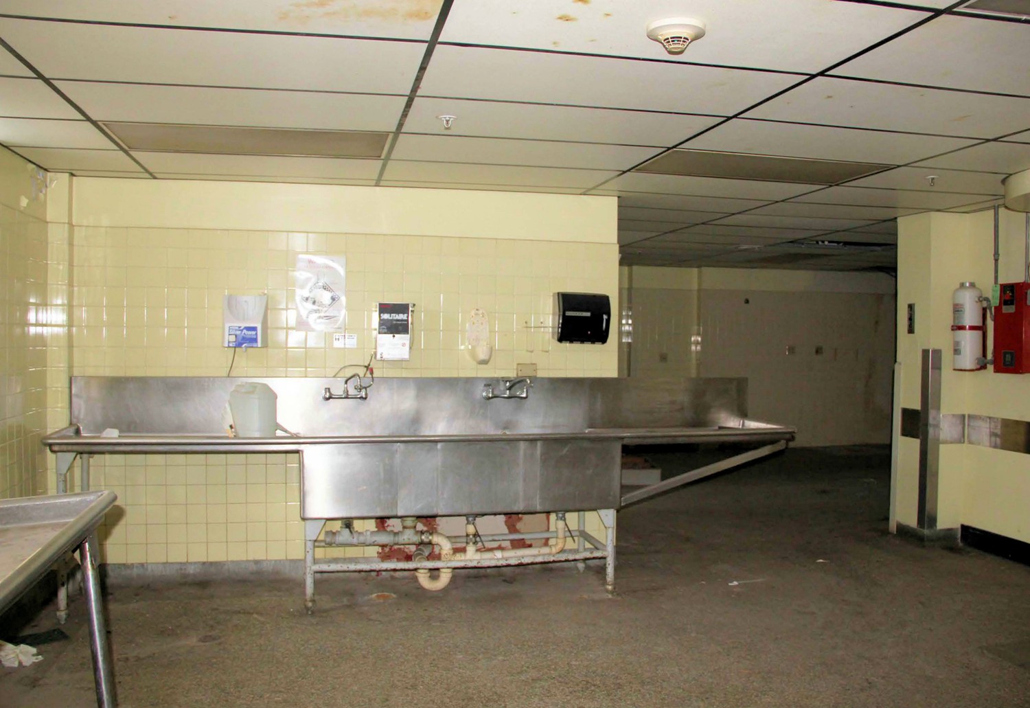 Washington County Memorial Hospital, Bartlesville Oklahoma 1948 Addition, Kitchen Area (2013)
