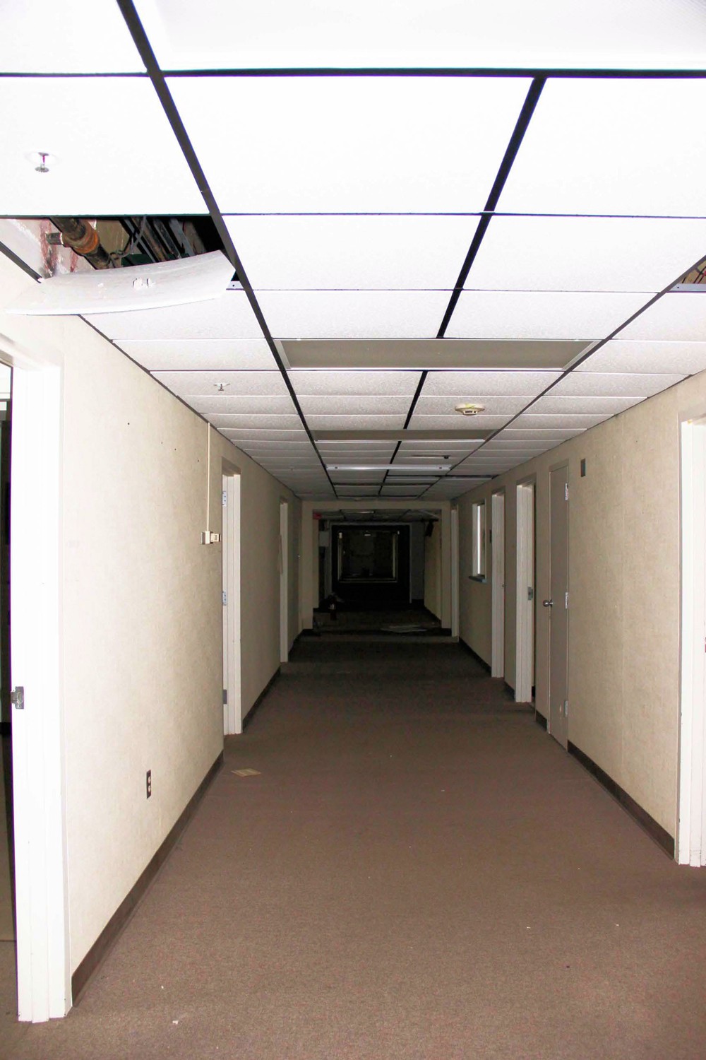 Washington County Memorial Hospital, Bartlesville Oklahoma 1922 Third Floor Hall (2013)