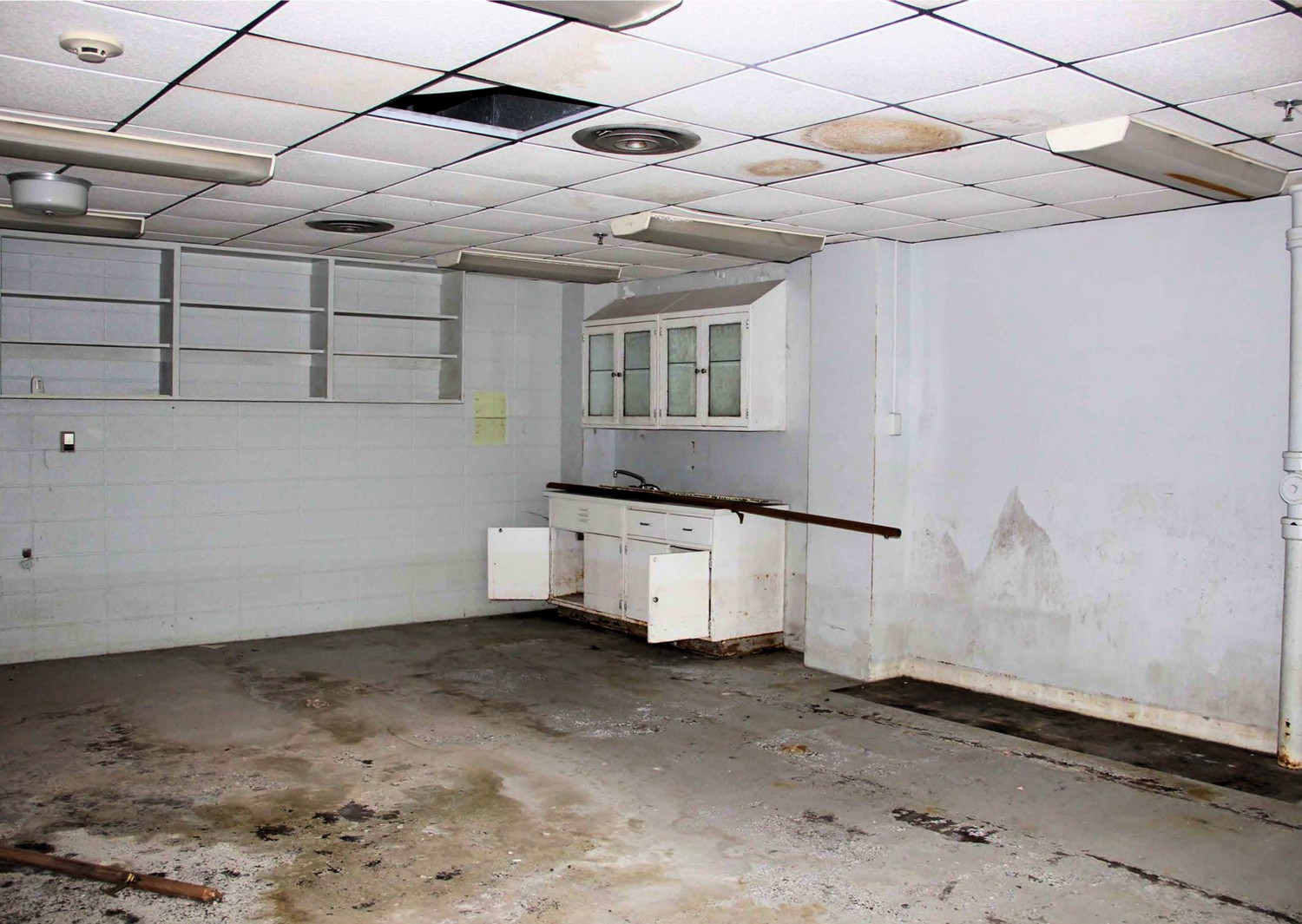 Washington County Memorial Hospital, Bartlesville Oklahoma 1948 Addition Basement, Room 8 (2013)