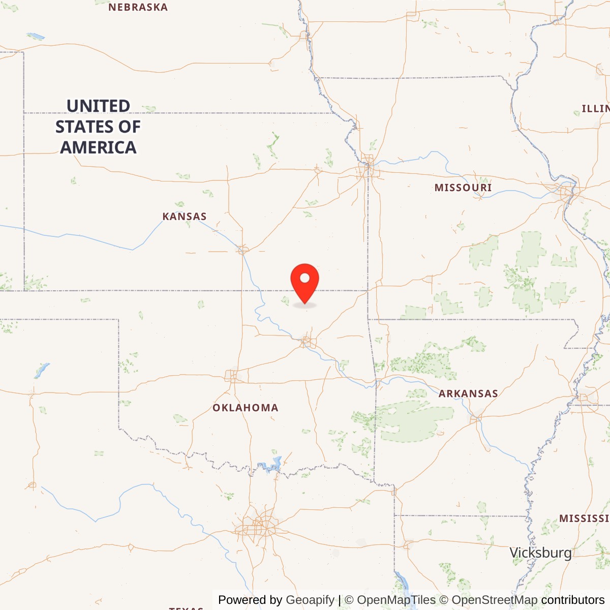 Washington County Memorial Hospital State Map