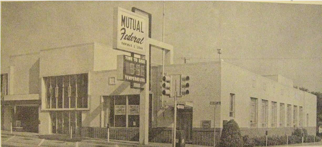 Mutual Savings and Loan Association Building, Oklahoma City Oklahoma Historic photograph (1977)