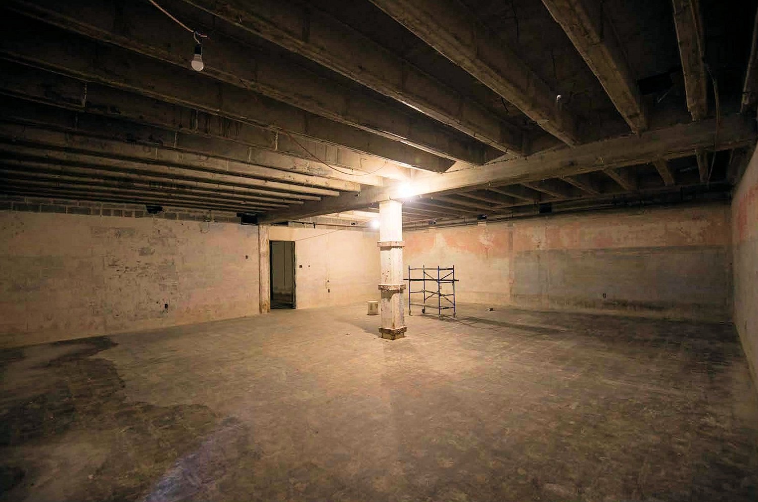 Mutual Savings and Loan Association Building, Oklahoma City Oklahoma Basement interior (2015)