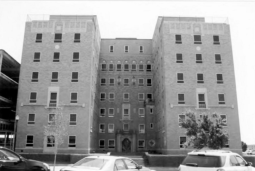 Osler Building, Oklahoma City Oklahoma West (Front) elevation (2011)