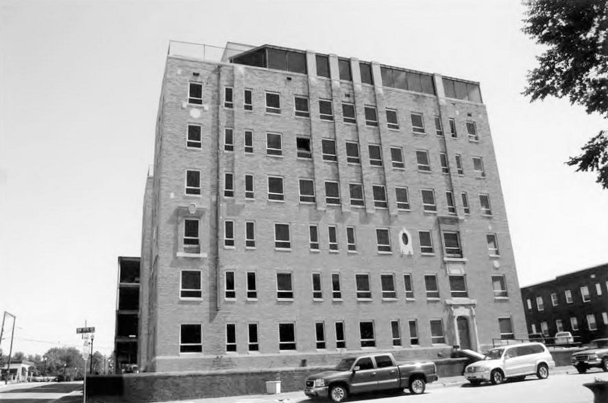 Osler Building, Oklahoma City Oklahoma South Elevation (2011)