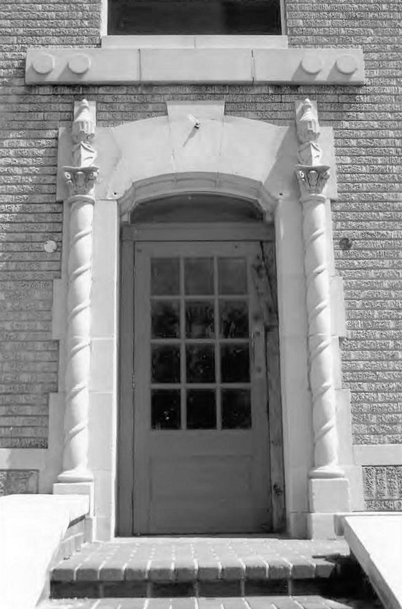 Osler Building, Oklahoma City Oklahoma South Elevation Door Surround (2011)
