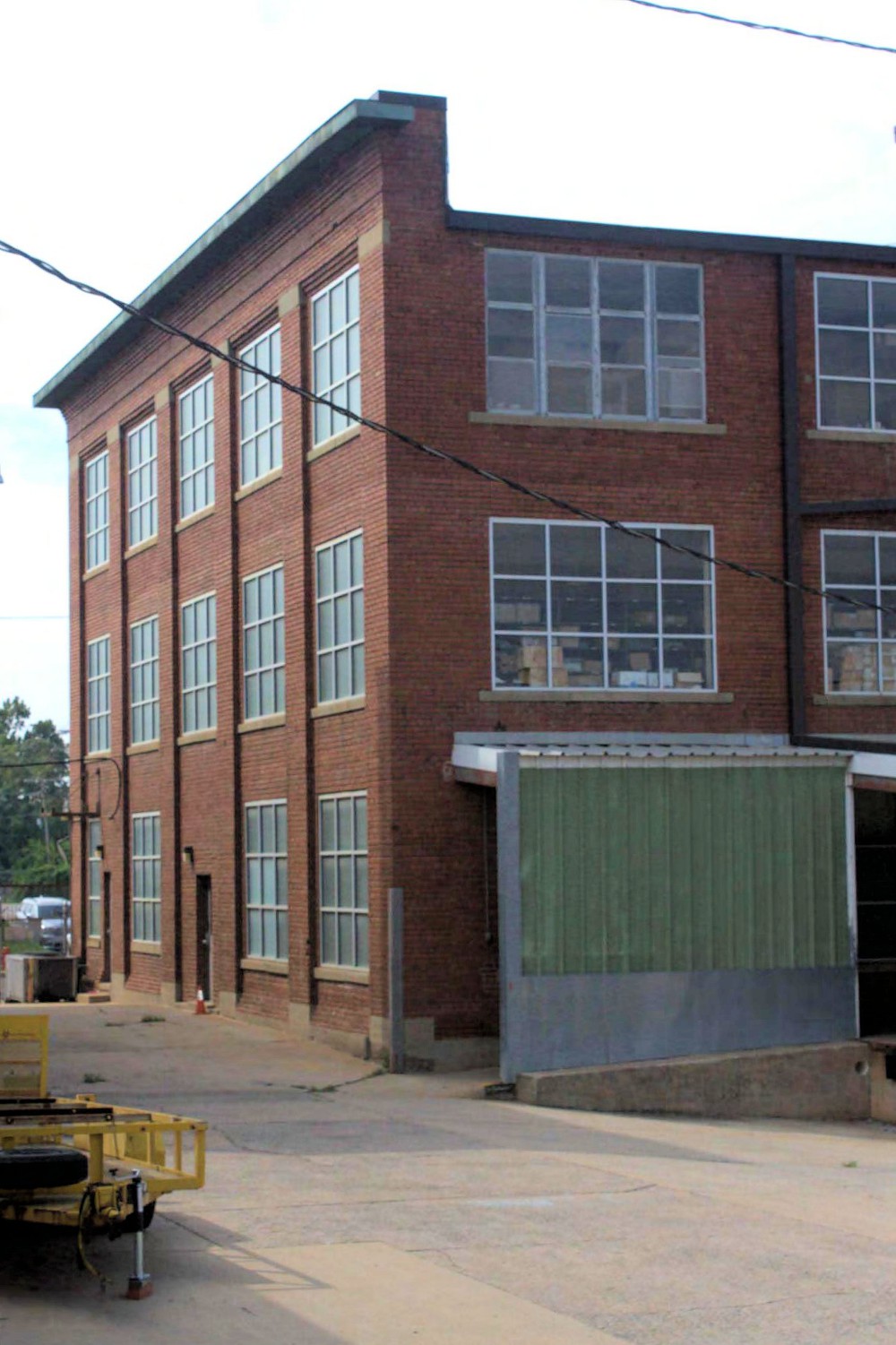 Pioneer Telephone Company Warehouse and Garage, Oklahoma City Oklahoma Rear elevation of 1-7 northeast 6<sup>th</sup> (2017)