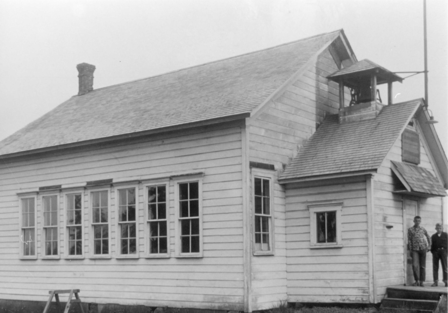 Victor Point School, Silverton Oregon Historic photo taken in (1951)