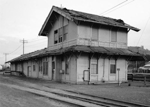Southern Pacific Railroad Station - Springfield Depot, Springfield Oregon