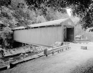 McConnells Mill Covered Bridge, Ellwood City Pennsylvania