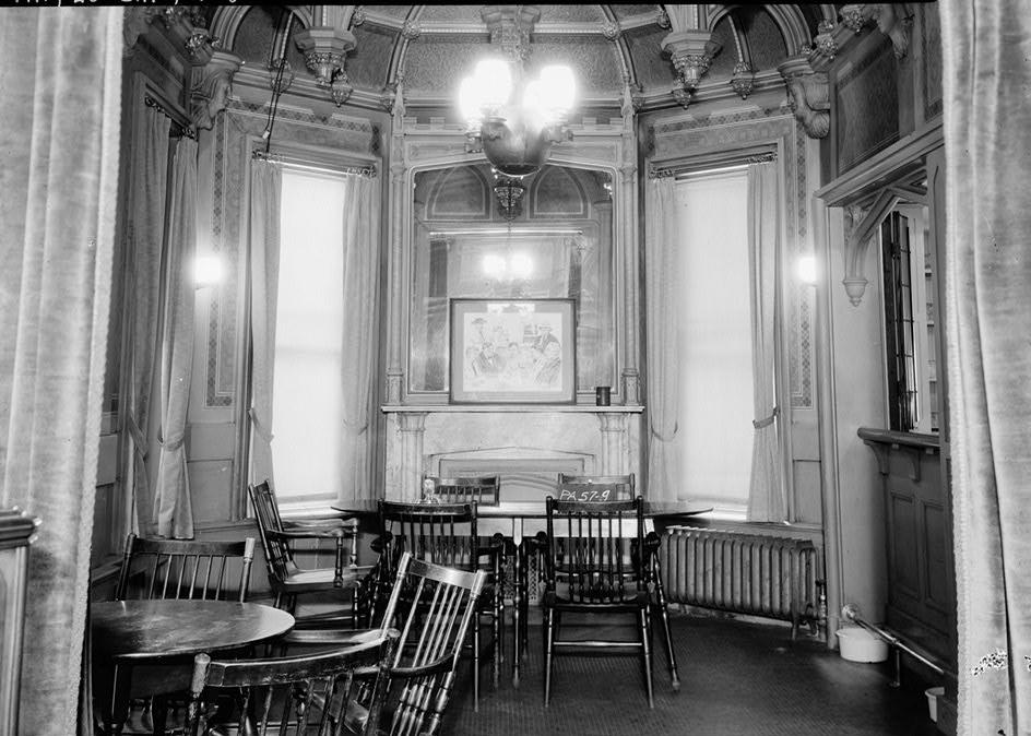 Reed Mansion, Erie Pennsylvania  January 23, 1935 CHAPEL, WEST ELEVATION, FIRST FLOOR.